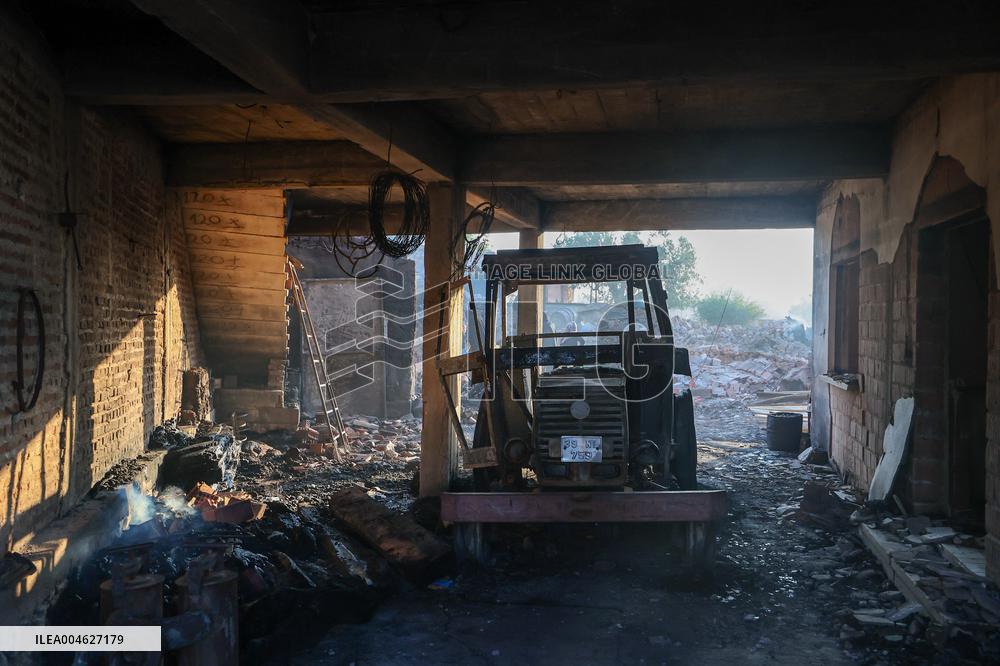 Wildfires in Canakkale - Turkey