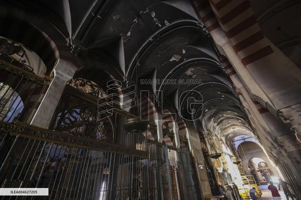 Fire In The Mosque Of Cordoba Completely Extinguished - Spain
