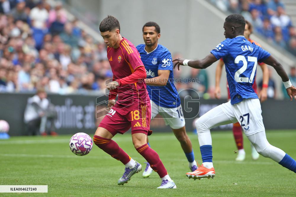 CALCIO - Amichevole - Everton vs Roma