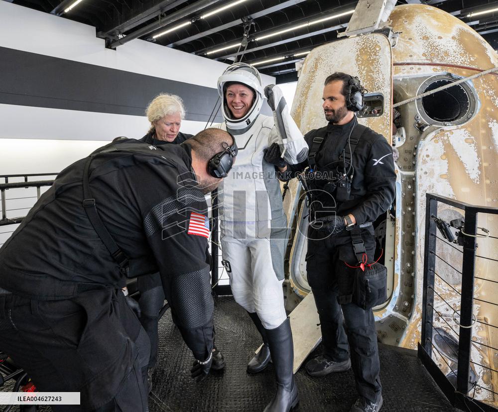 NASA’s SpaceX Crew-10 Splashdown