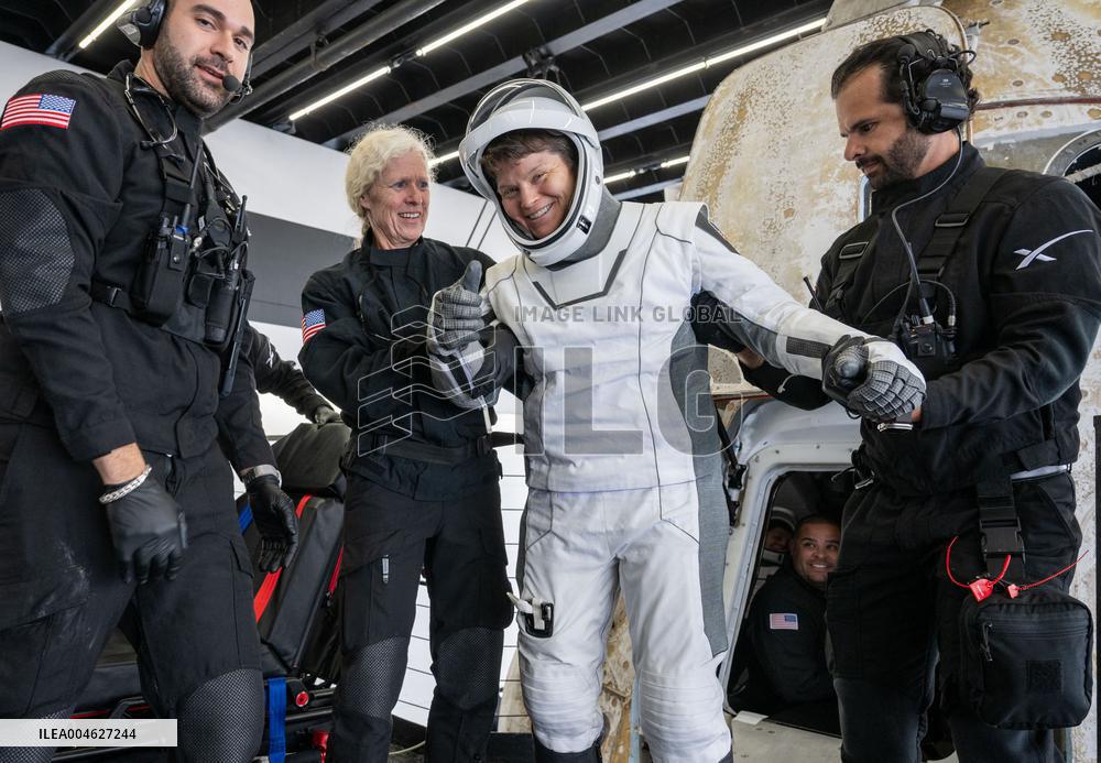 NASA’s SpaceX Crew-10 Splashdown