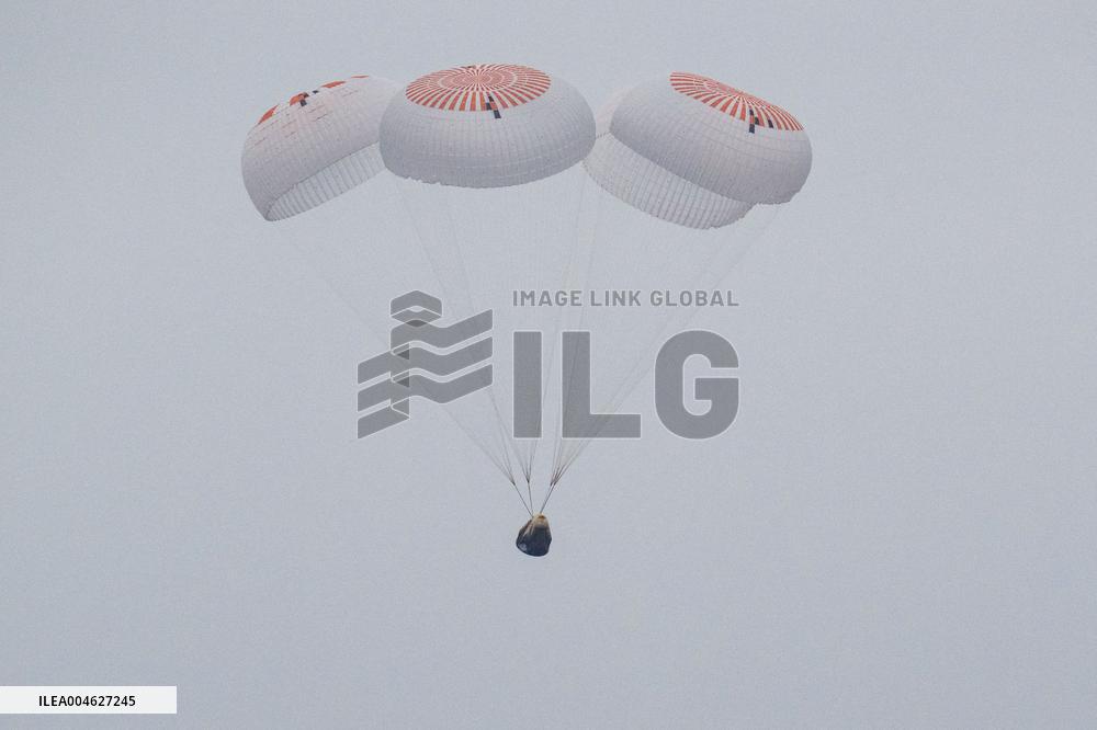 NASA’s SpaceX Crew-10 Splashdown