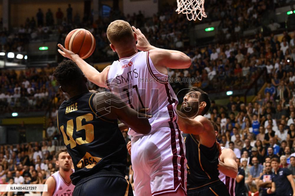 BASKET - Amichevole - Italy vs Latvia