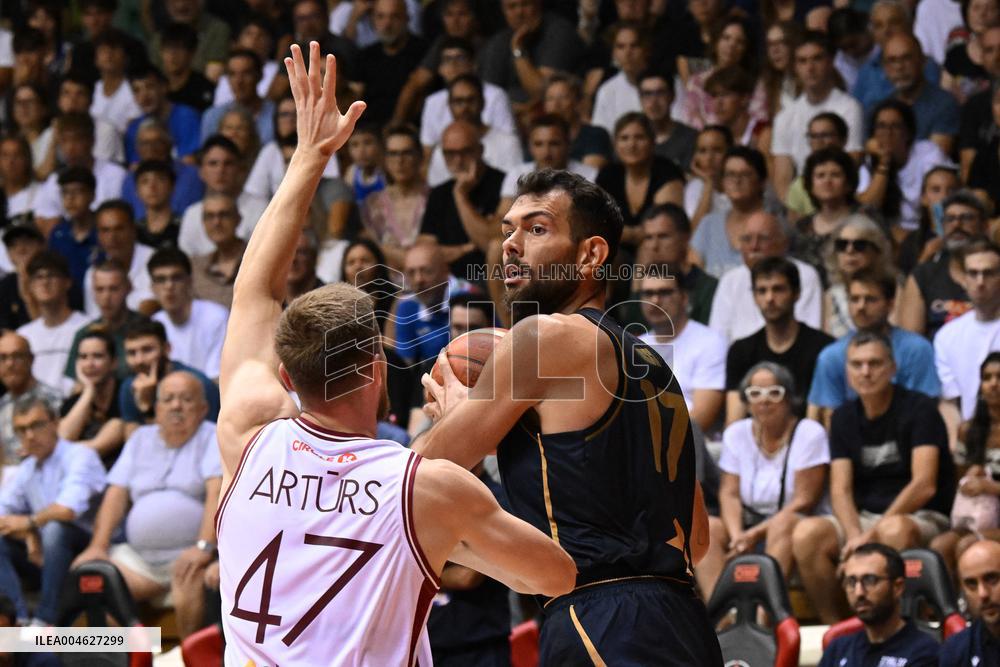 BASKET - Amichevole - Italy vs Latvia
