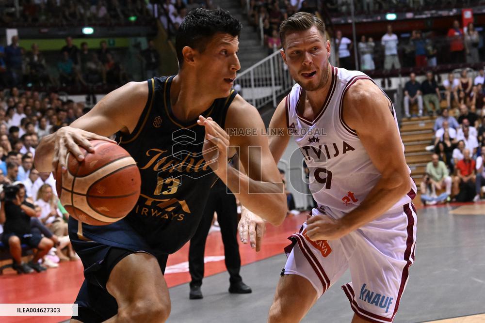 BASKET - Amichevole - Italy vs Latvia
