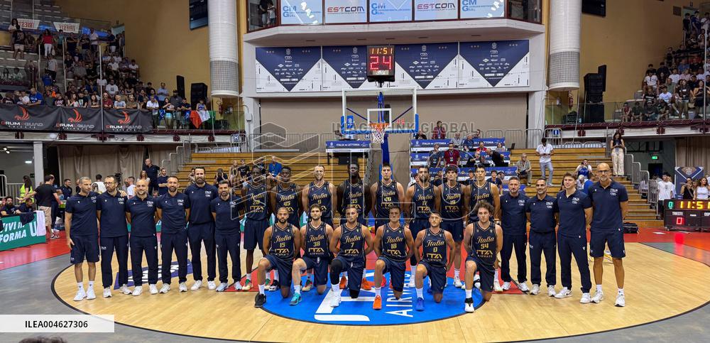 BASKET - Amichevole - Italy vs Latvia