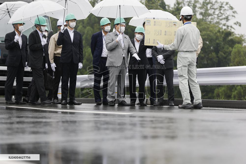 Interim storage facility near Fukushima plant