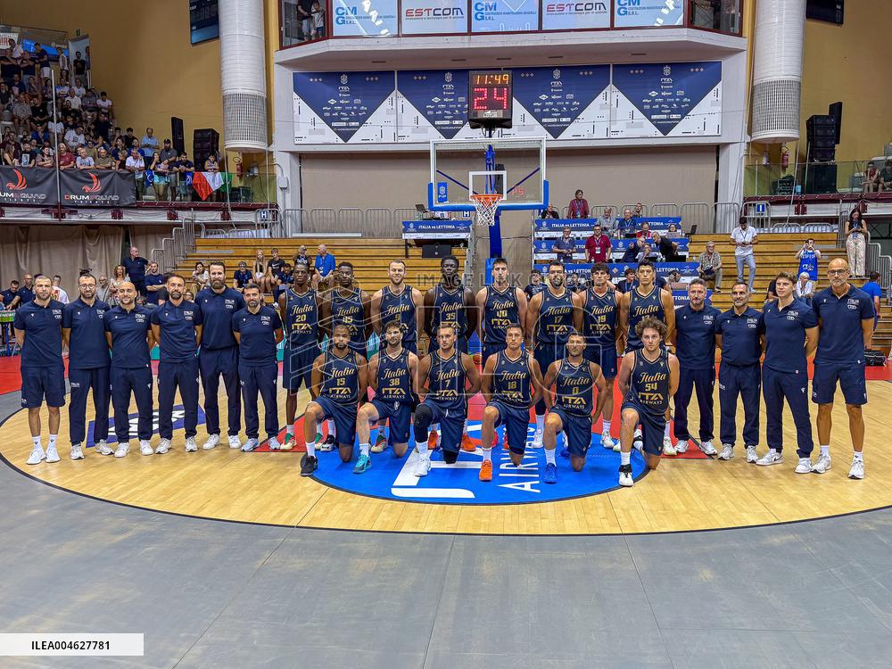 BASKET - Amichevole - Italy vs Latvia