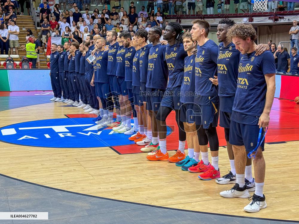 BASKET - Amichevole - Italy vs Latvia