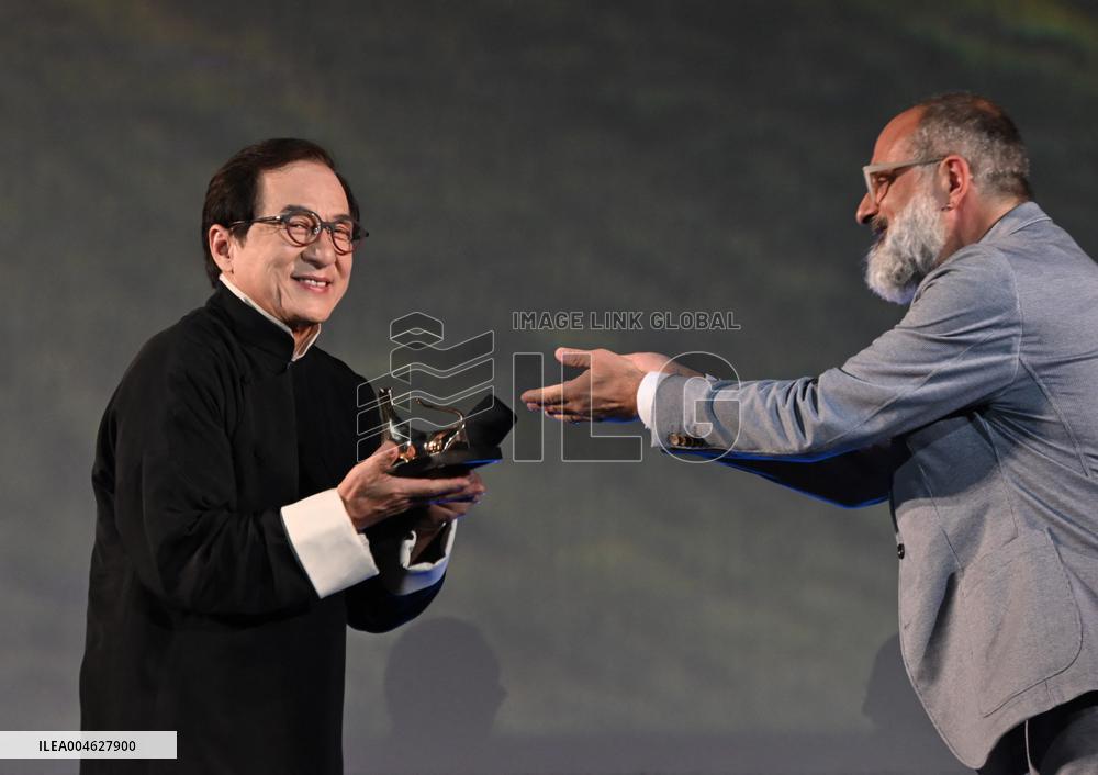 Locarno Film Festival - Jackie Chan Received Lifetime Achievement Award