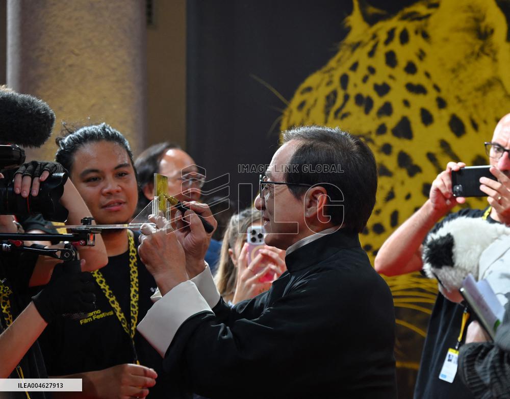 Locarno Film Festival - Jackie Chan Received Lifetime Achievement Award