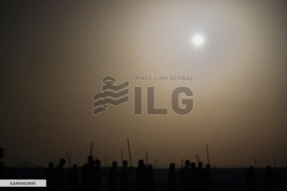 Banding Of 600 Flamingo Chicks - Spain