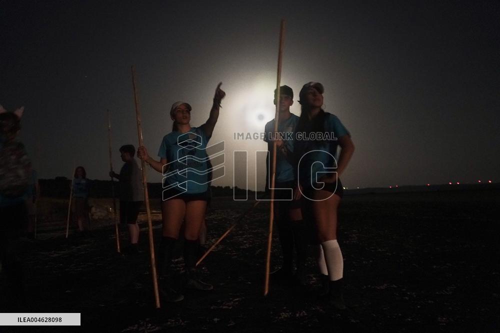 Banding Of 600 Flamingo Chicks - Spain