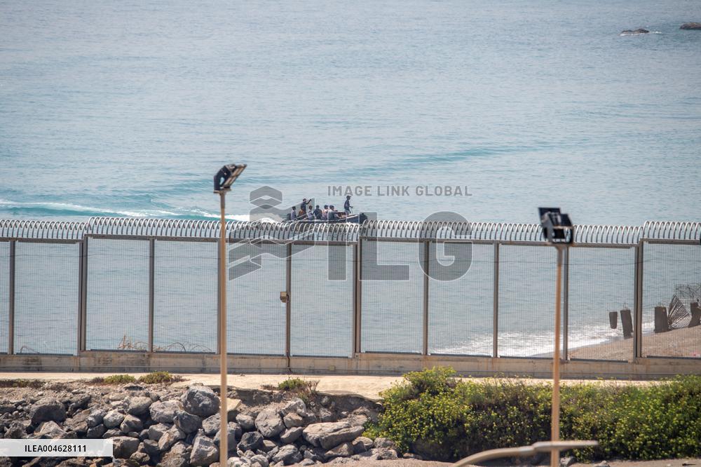 Migrant Boat Arrives In Ceuta - Spain