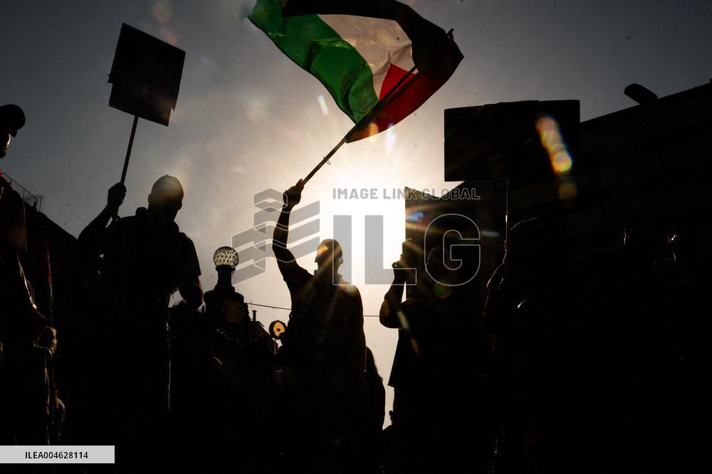 Moviment Global a Gaza Protest - Barcelona