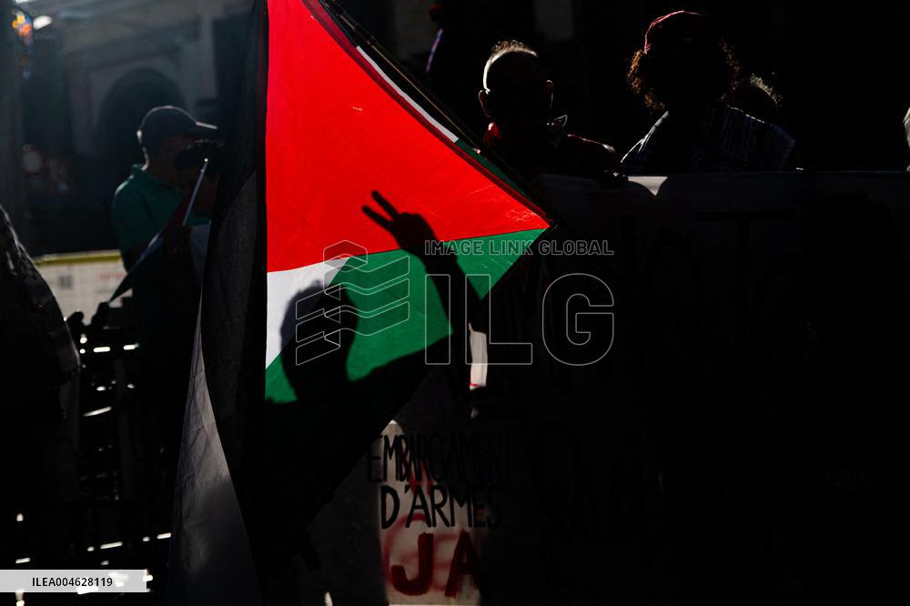 Moviment Global a Gaza Protest - Barcelona