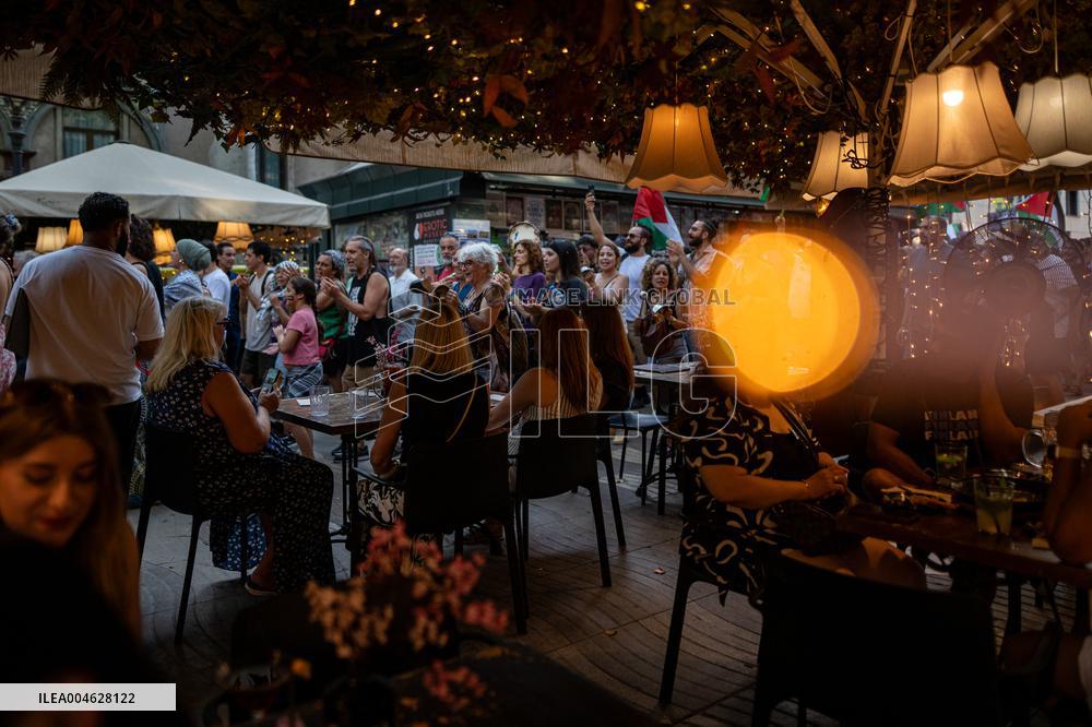 Moviment Global a Gaza Protest - Barcelona