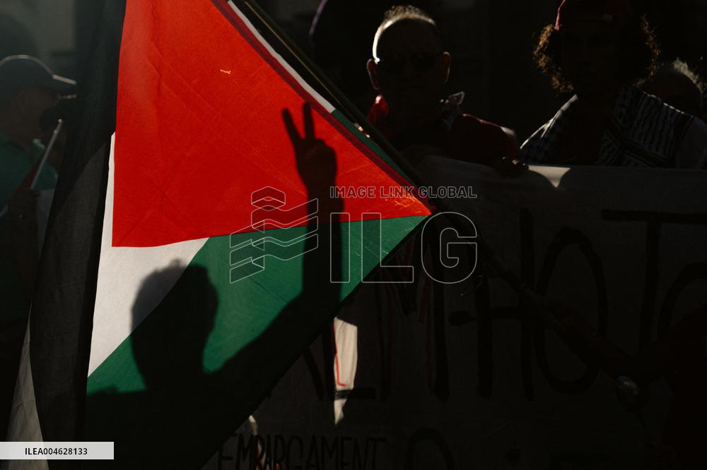 Moviment Global a Gaza Protest - Barcelona