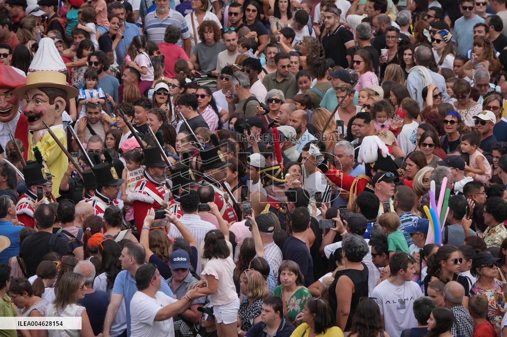 Cannon Shot Of San Sebastian Festivities - Spain