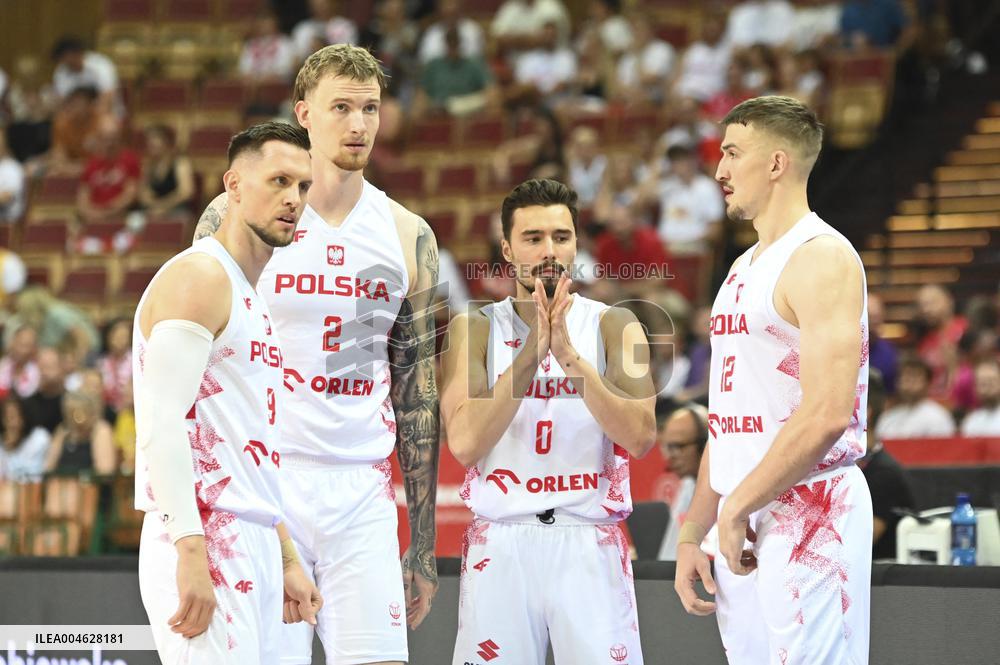 BASKET - Amichevole - Poland vs Sweden