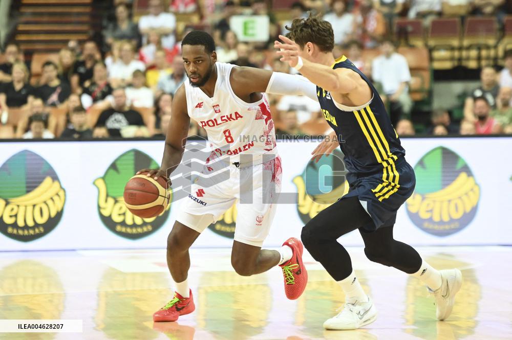 BASKET - Amichevole - Poland vs Sweden