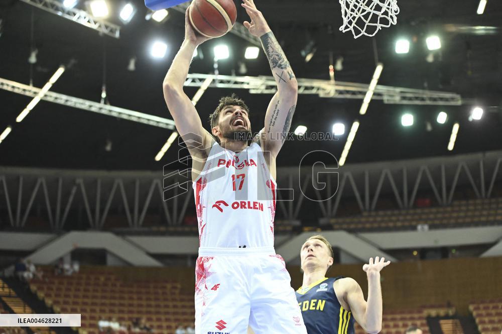 BASKET - Amichevole - Poland vs Sweden