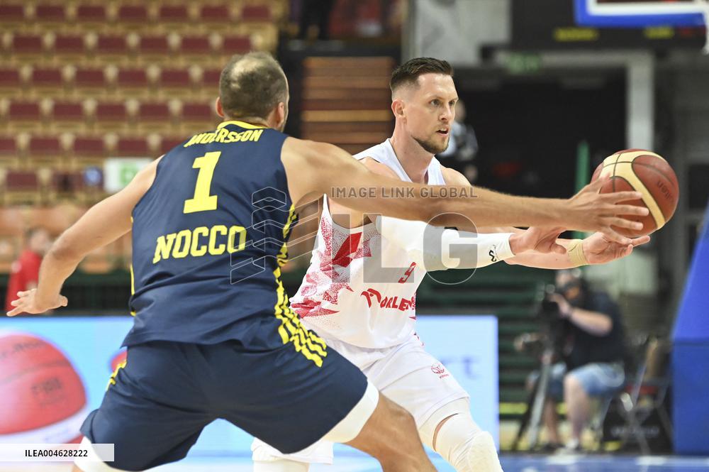 BASKET - Amichevole - Poland vs Sweden