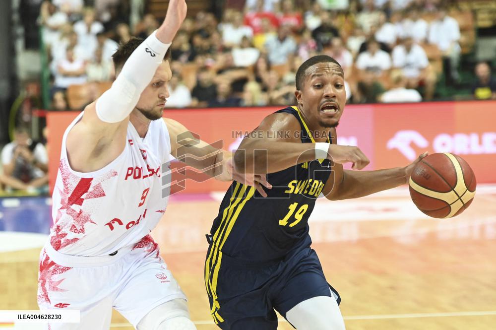 BASKET - Amichevole - Poland vs Sweden