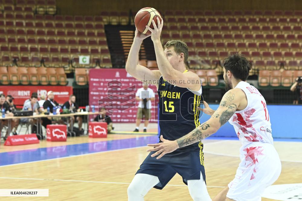 BASKET - Amichevole - Poland vs Sweden