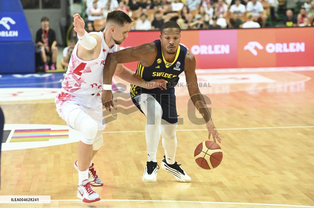 BASKET - Amichevole - Poland vs Sweden