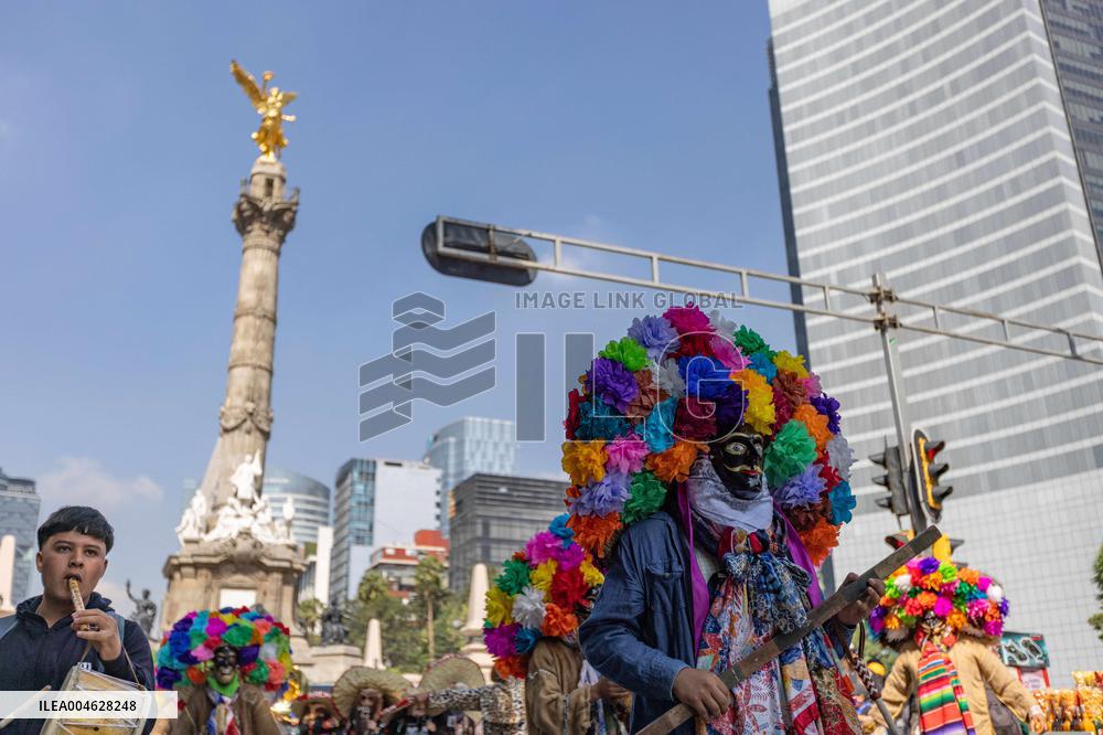 Indigenous Culture Parade - Mexico City