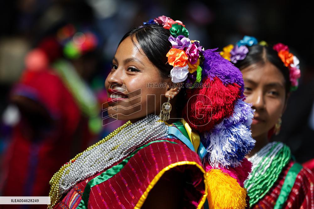 Indigenous Culture Parade - Mexico City