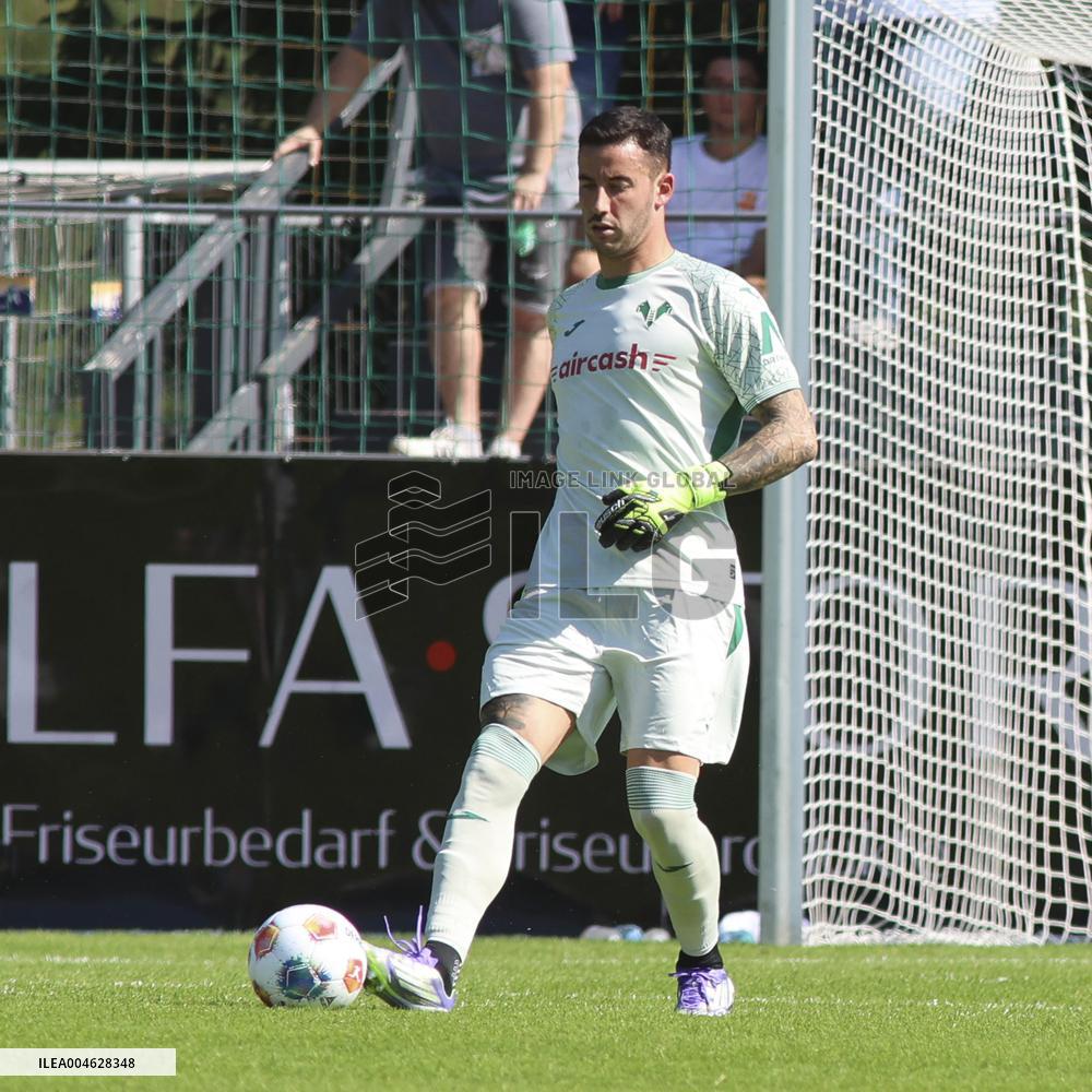 CALCIO - Amichevole - Hellas Verona FC vs St. Pauli