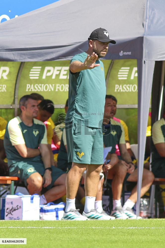 CALCIO - Amichevole - Hellas Verona FC vs St. Pauli