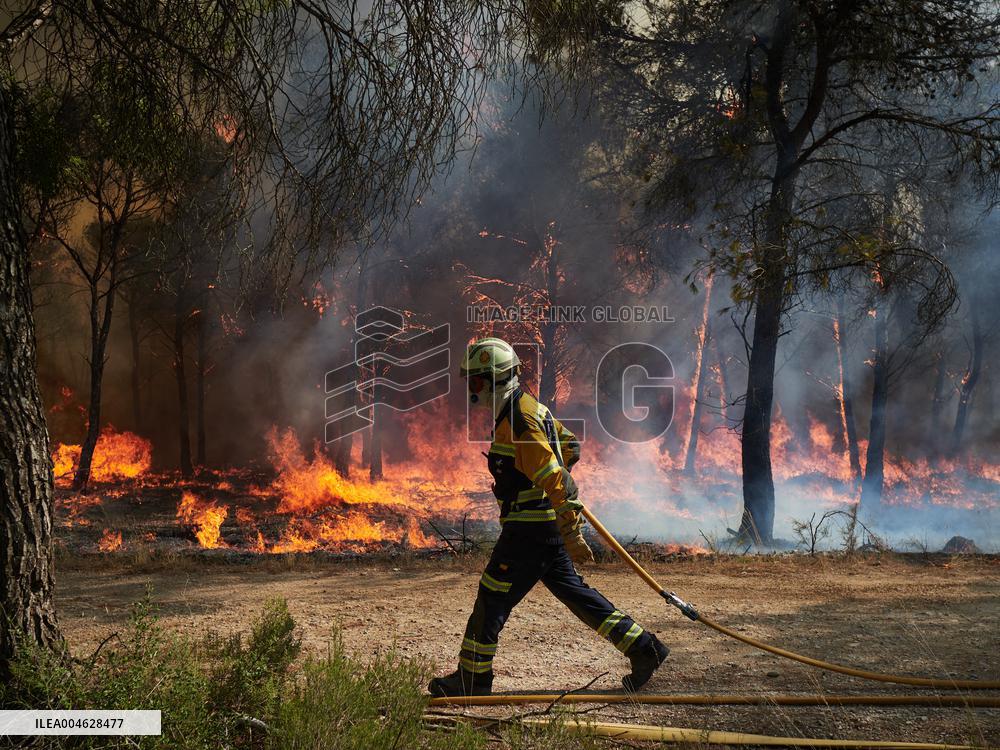 INFONA Plan Level 2 Upgrade Following Carcastillo Forest Fire - Spain