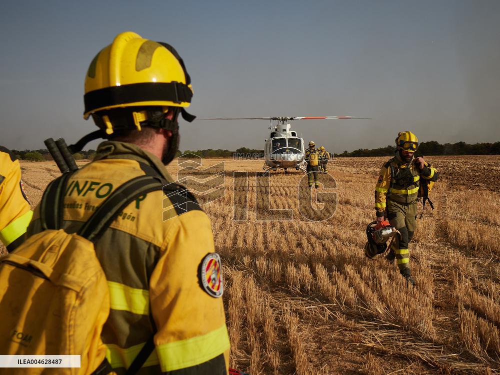 INFONA Plan Level 2 Upgrade Following Carcastillo Forest Fire - Spain