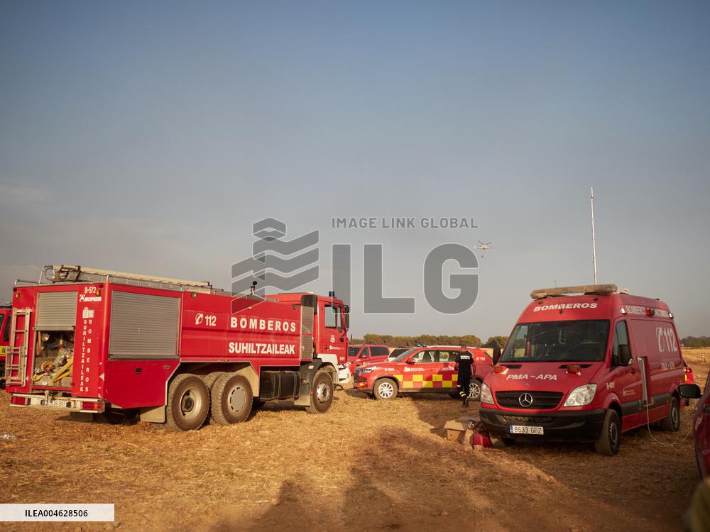 INFONA Plan Level 2 Upgrade Following Carcastillo Forest Fire - Spain