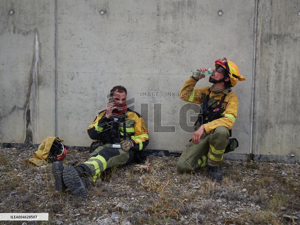 INFONA Plan Level 2 Upgrade Following Carcastillo Forest Fire - Spain