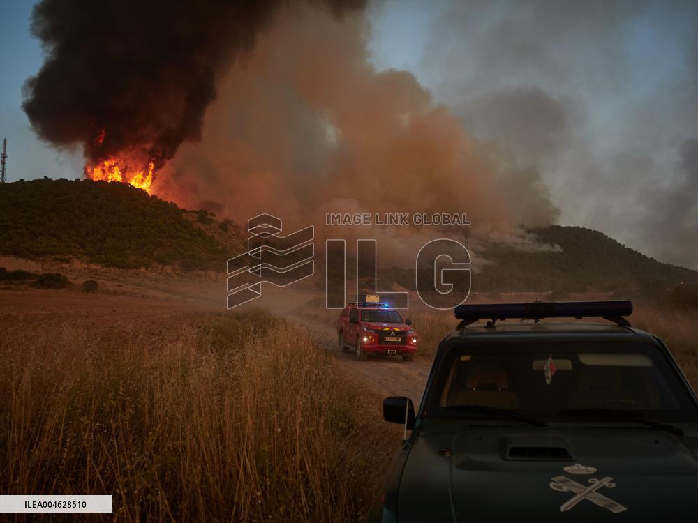 INFONA Plan Level 2 Upgrade Following Carcastillo Forest Fire - Spain