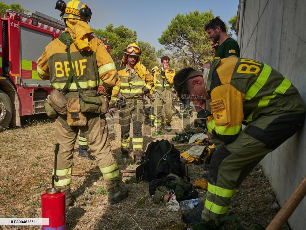 INFONA Plan Level 2 Upgrade Following Carcastillo Forest Fire - Spain