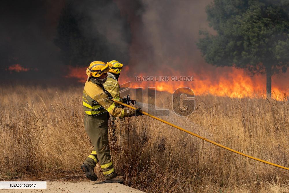 INFONA Plan Level 2 Upgrade Following Carcastillo Forest Fire - Spain