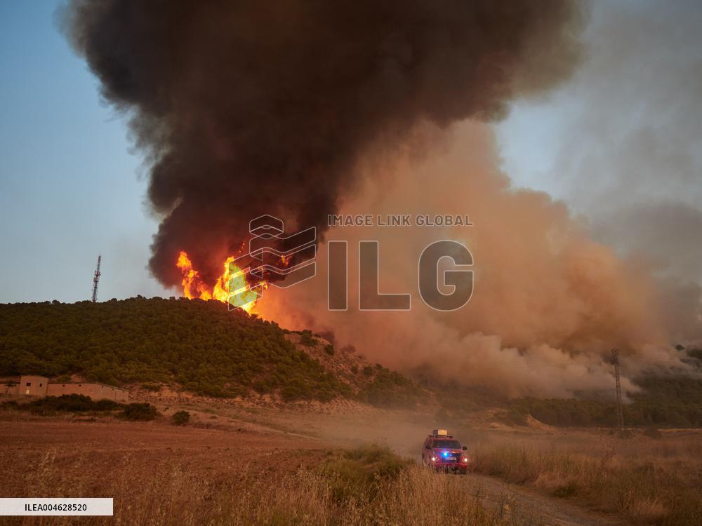 INFONA Plan Level 2 Upgrade Following Carcastillo Forest Fire - Spain