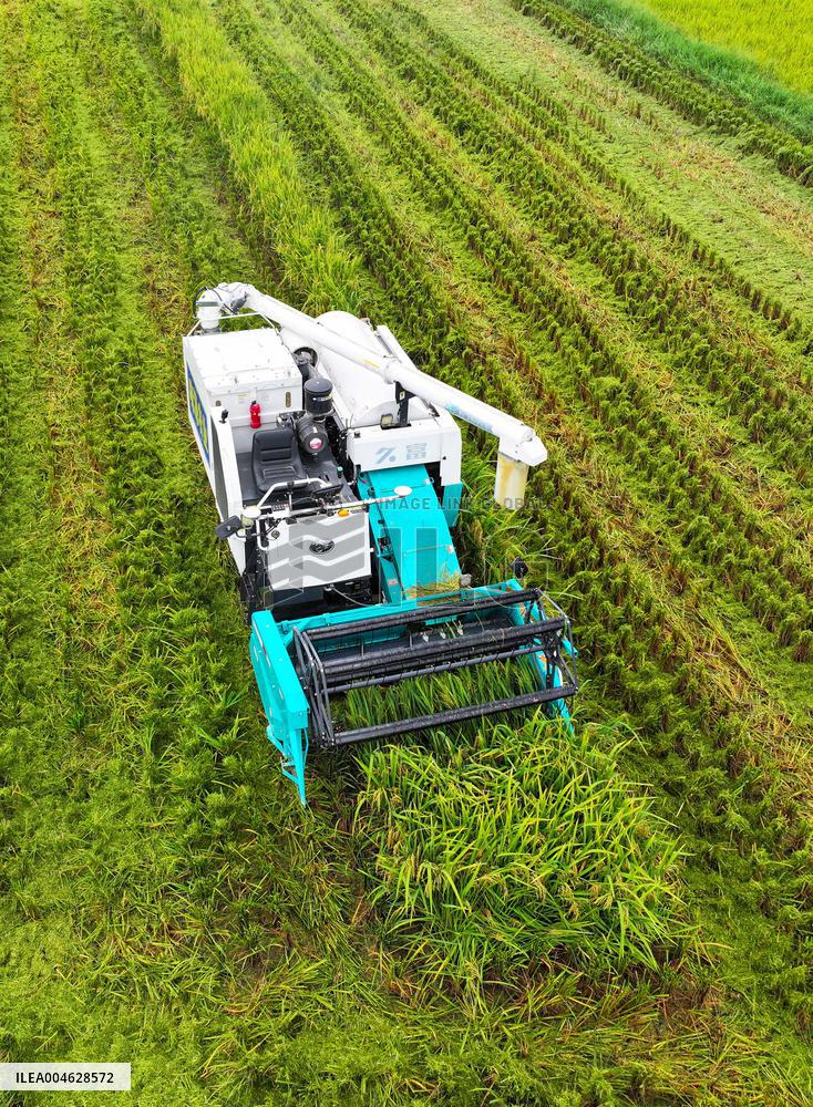 Sself Driving Harvester