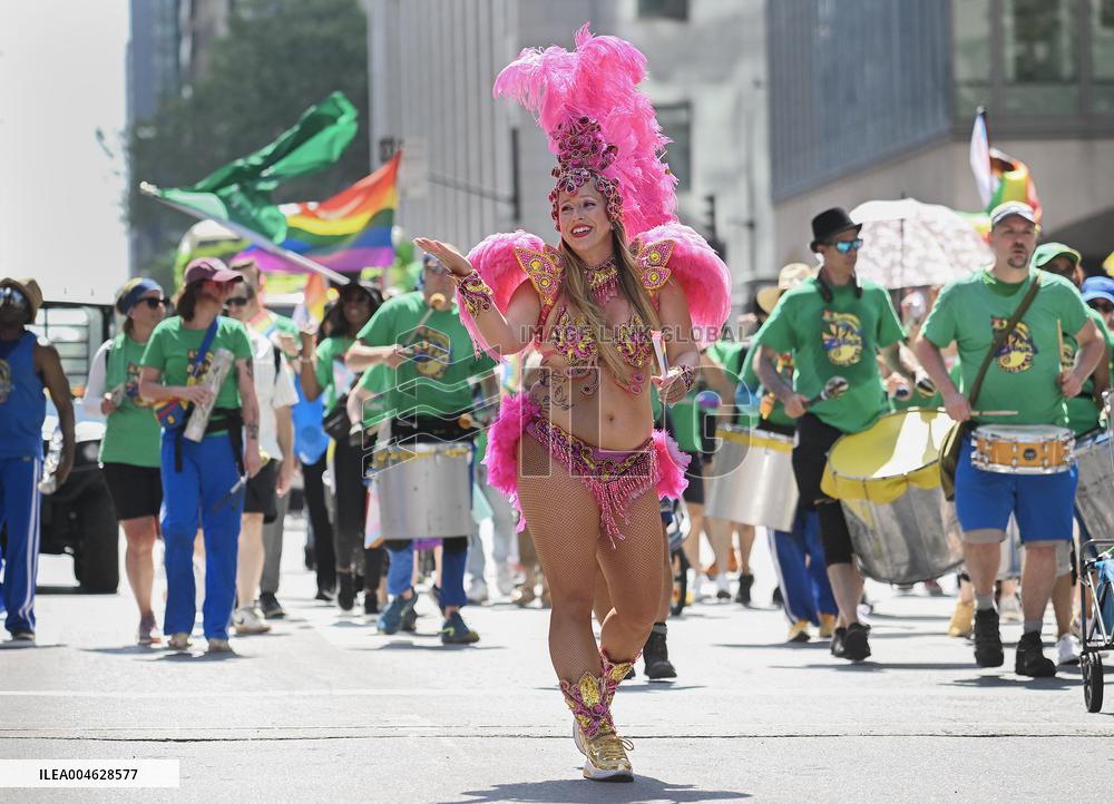 Canadian Press - Pride Parade in Montreal - Canada