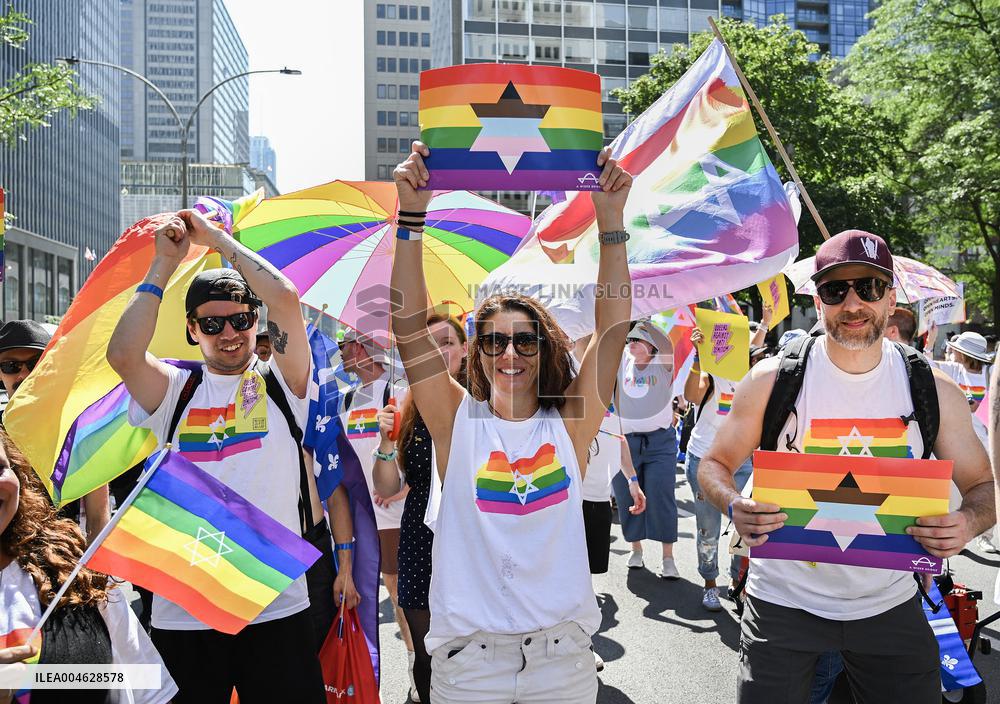 Canadian Press - Pride Parade in Montreal - Canada