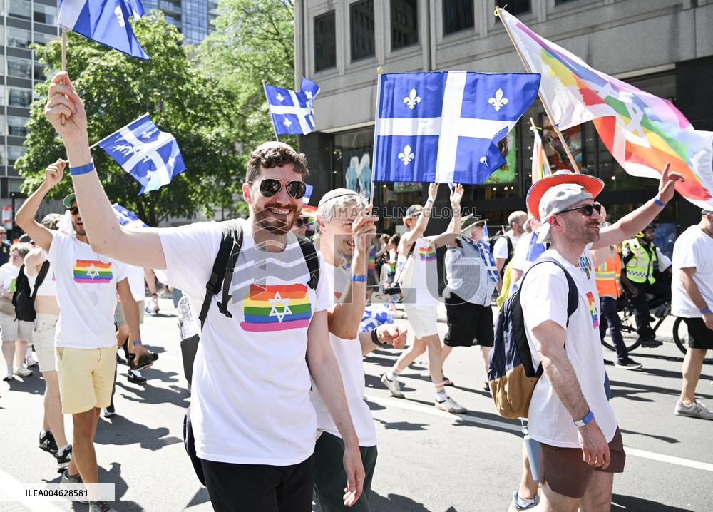 Canadian Press - Pride Parade in Montreal - Canada