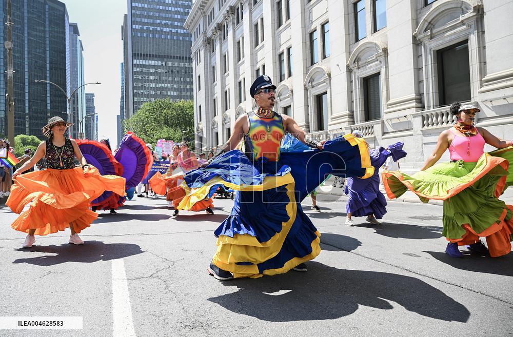 Canadian Press - Pride Parade in Montreal - Canada