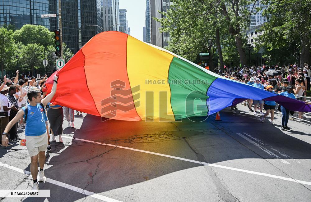 Canadian Press - Pride Parade in Montreal - Canada
