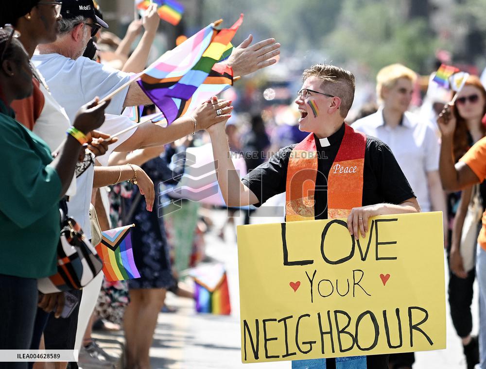 Canadian Press - Pride Parade in Montreal - Canada