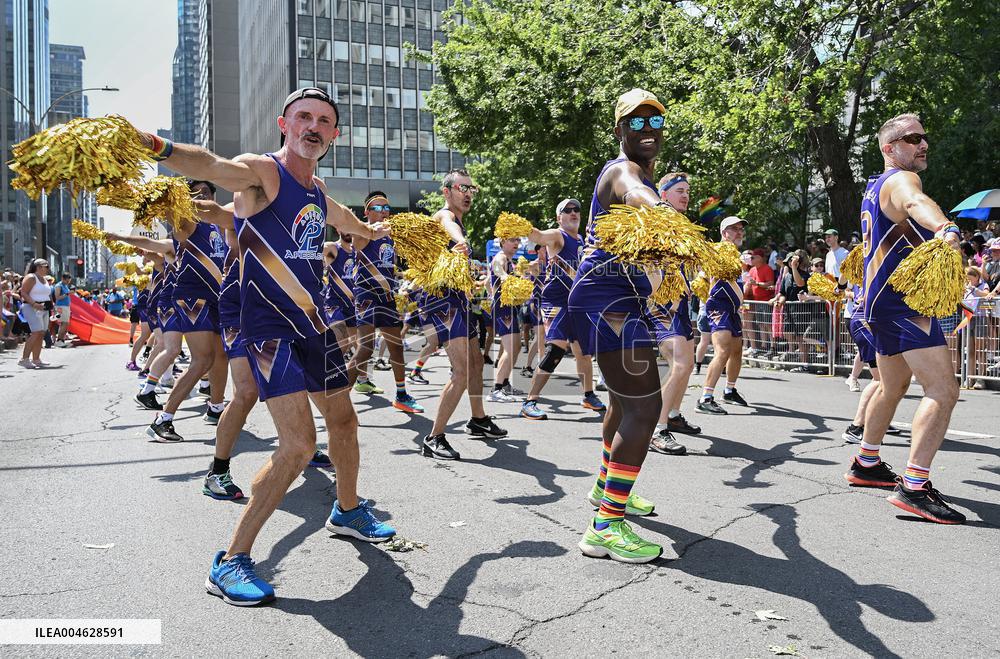 Canadian Press - Pride Parade in Montreal - Canada